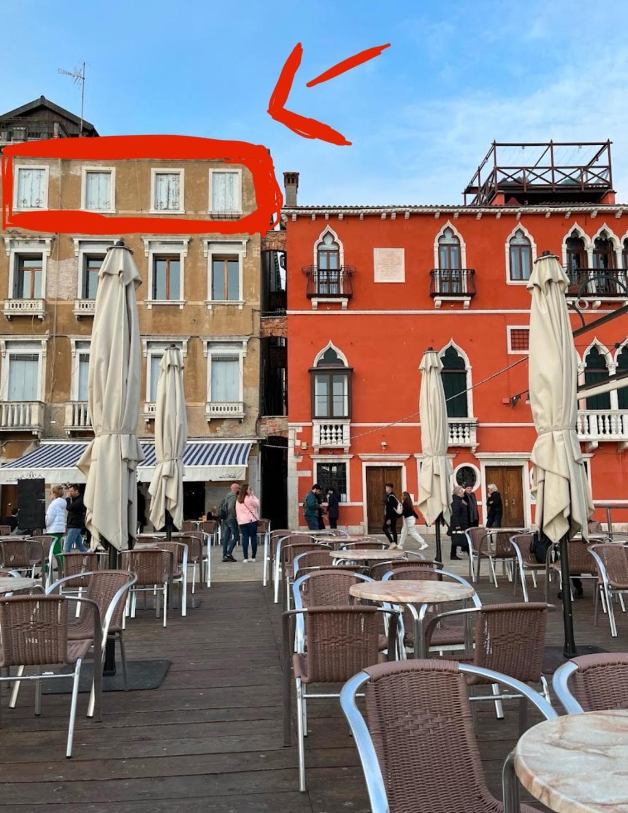 Appartamento Con Vista Zattere Venedig Exterior foto