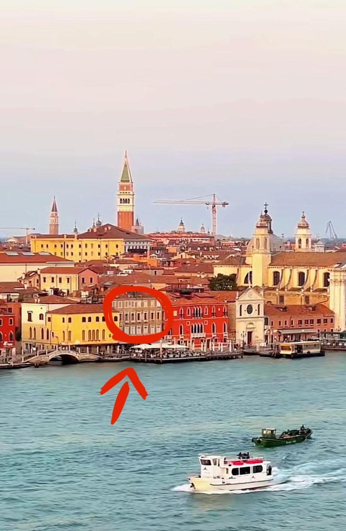 Appartamento Con Vista Zattere Venedig Exterior foto