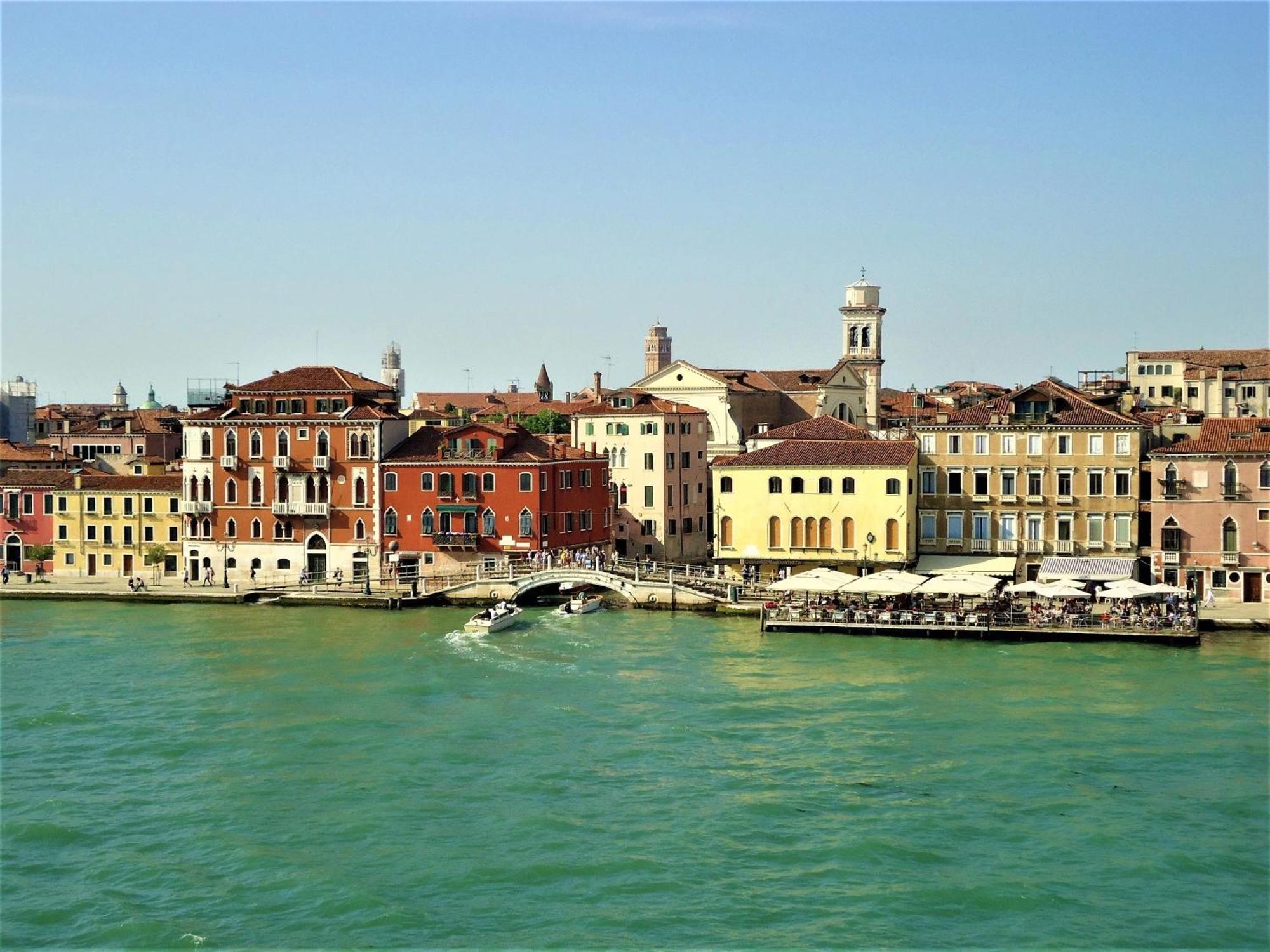 Appartamento Con Vista Zattere Venedig Exterior foto